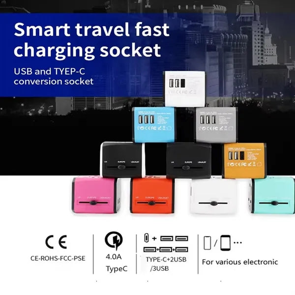 All-in-One World Travel Adapter