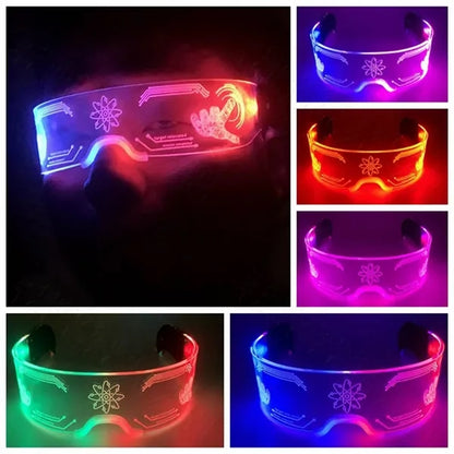 Cyberpunk Futuristic style Glasses