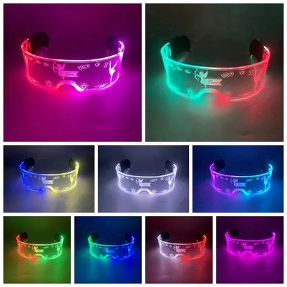 Cyberpunk Futuristic style Glasses