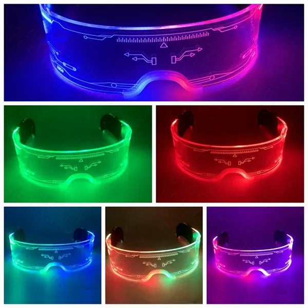 Cyberpunk Futuristic style Glasses