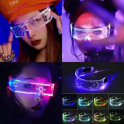 Cyberpunk Futuristic style Glasses