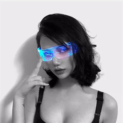 Cyberpunk Futuristic style Glasses