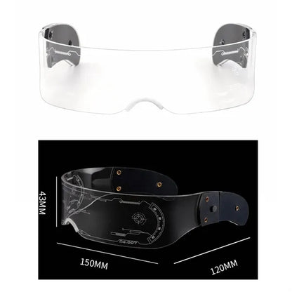 Cyberpunk Futuristic style Glasses