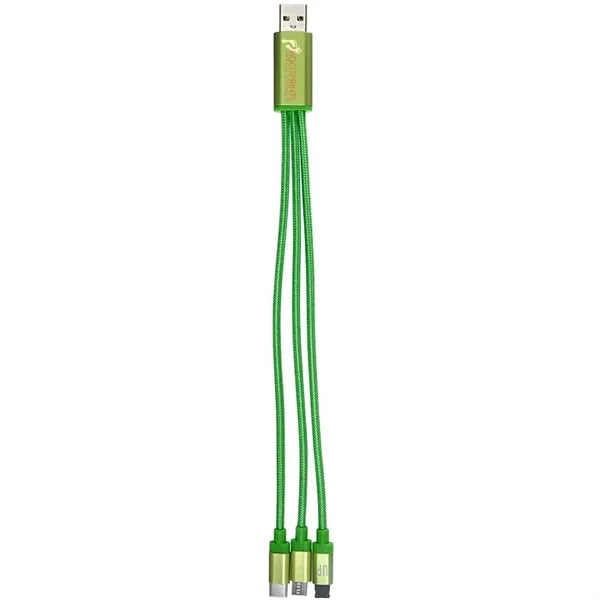 Metallic 3-in-1 Charging Cable