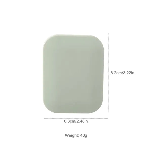Compact Travel Mirror with Comb