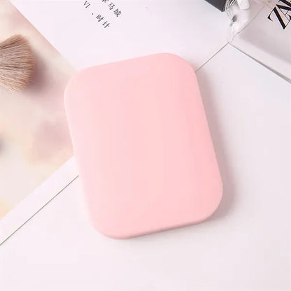 Compact Travel Mirror with Comb