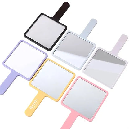 Square Handheld Makeup Mirror