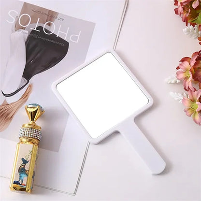 Square Handheld Makeup Mirror