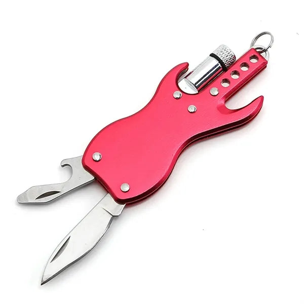 3 in 1 Foldable Knife with LED Light and Opener