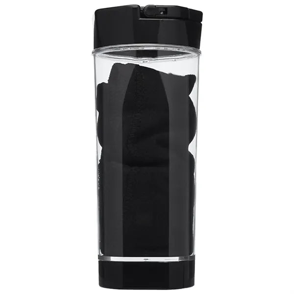 2-in-1 Cool Down Sports Kits Bottle w/ Towel & Phone Holder