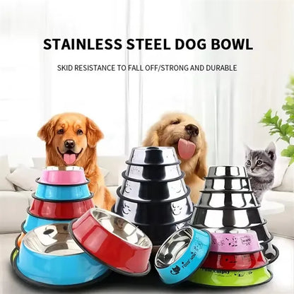 Stainless Steel Pets Feeding Bowl