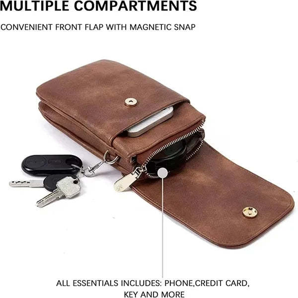 PU Leather Cell Phone Bag