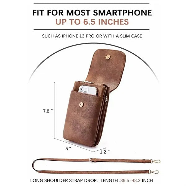 PU Leather Cell Phone Bag