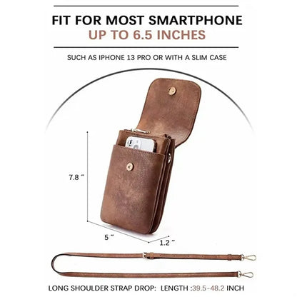 PU Leather Cell Phone Bag