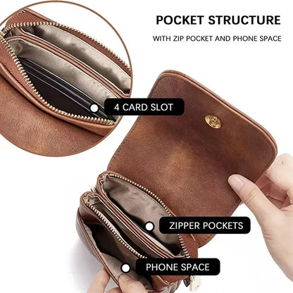 PU Leather Cell Phone Bag