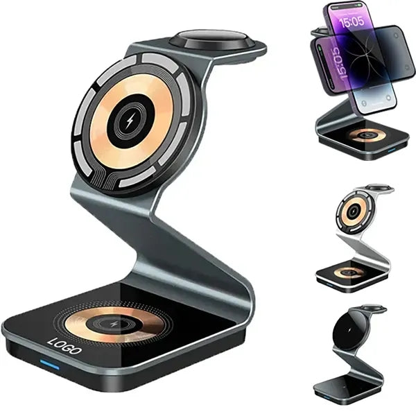 3 in 1 Wireless Charging Station