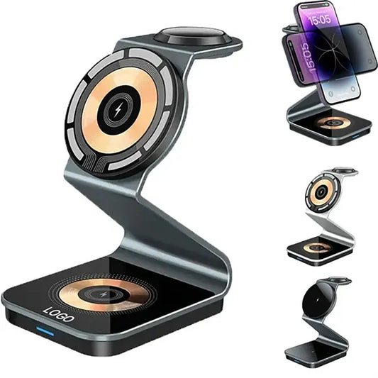 3 in 1 Wireless Charging Station