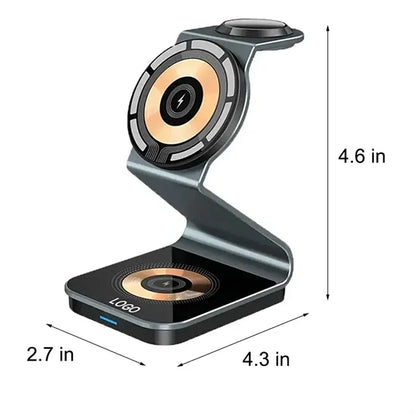 3 in 1 Wireless Charging Station