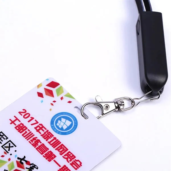 4 in 1 USB Lanyard Charging Cable