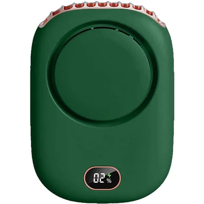 2000 mAh Portable Neck Fan with Lanyard and Bracket