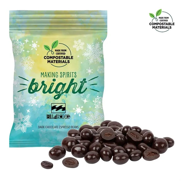 2oz ECO-Digibag, Compostable & Full Color, Espresso Beans
