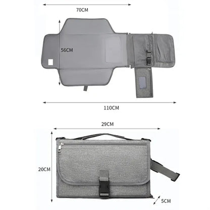 Portable Changing Pad For Baby With Easy Handy Strap