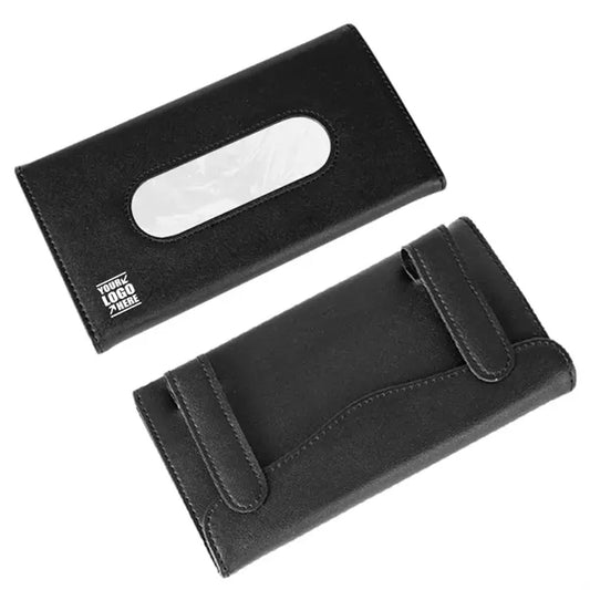 Car Tissue Holder And Sun Visor Napkin