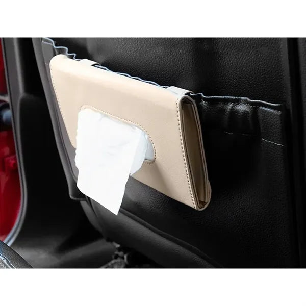 Car Tissue Holder And Sun Visor Napkin