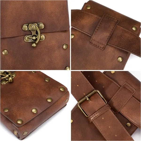Vintage Leather Waist Bag