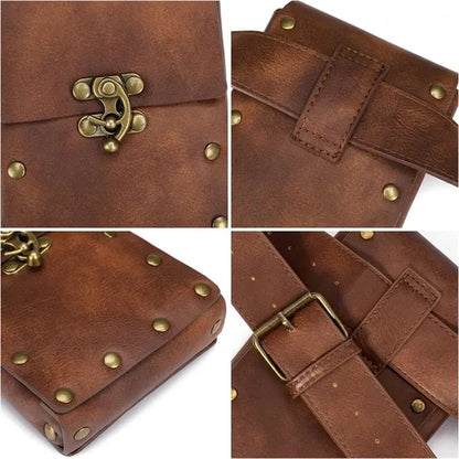 Vintage Leather Waist Bag