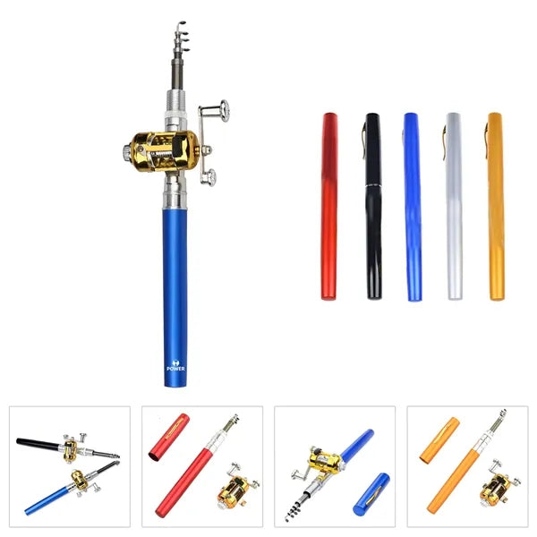 Pocket Pen Fishing Rod Pole