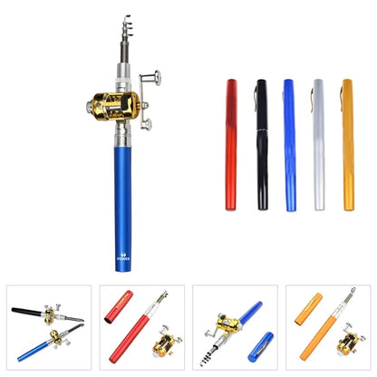 Pocket Pen Fishing Rod Pole