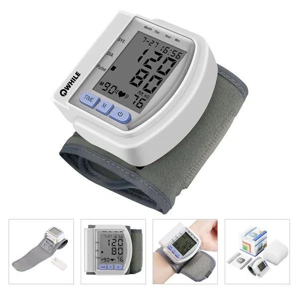 Wrist Blood Pressure Monitor with XL Cuff
