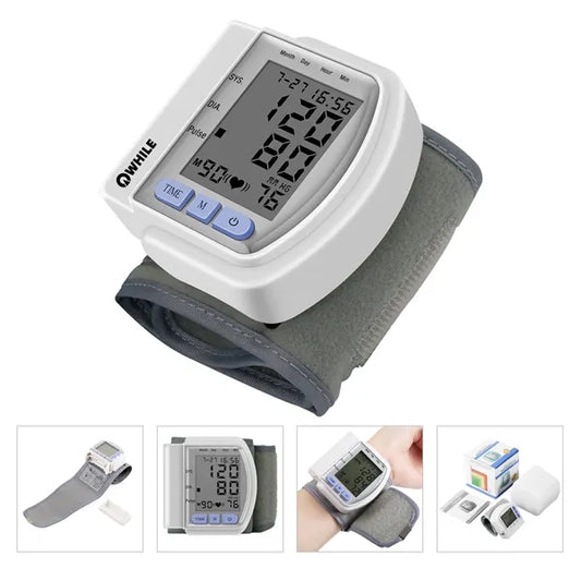 Wrist Blood Pressure Monitor with XL Cuff
