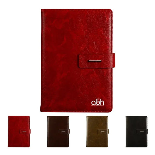 A5 Leather Business Journal Binder Notebook