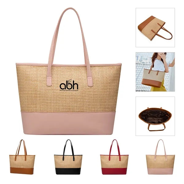 Straw Tote Bag