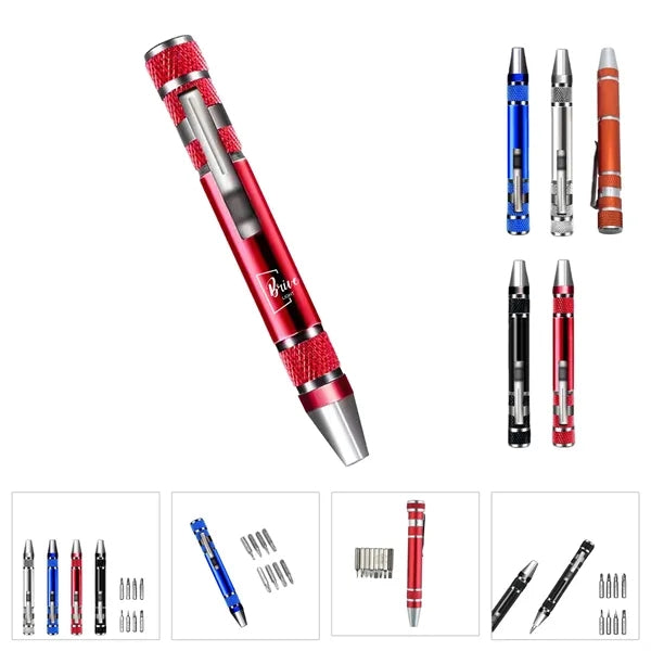 8 in 1 Magnetic Pocket Screwdriver