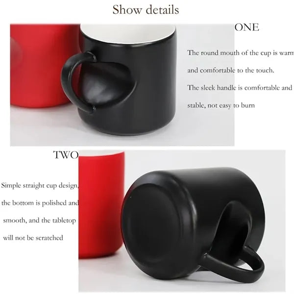 10oz Heart Shaped Color Changing Mug