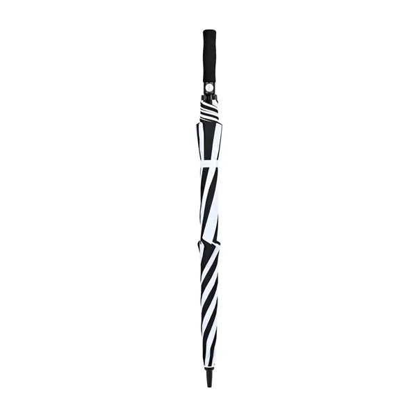 Elements 60" Recycled Auto Open Double Canopy Golf Umbrella