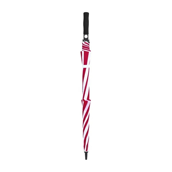 Elements 60" Recycled Auto Open Double Canopy Golf Umbrella