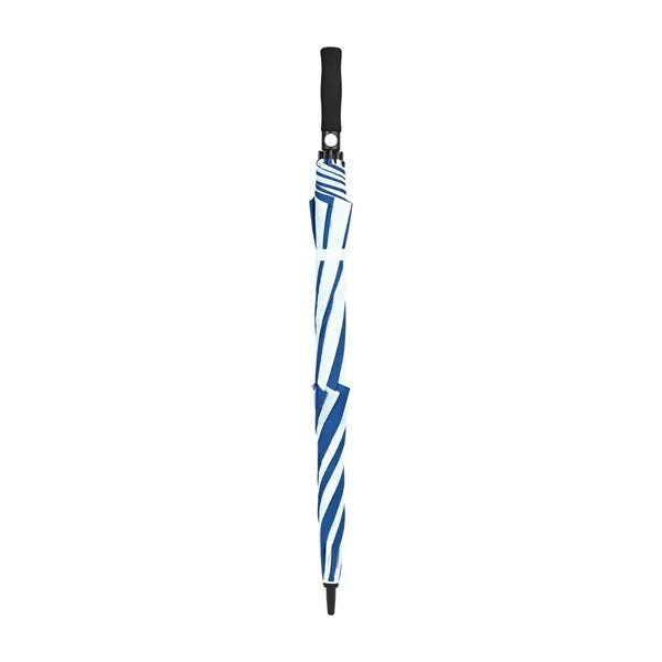 Elements 60" Recycled Auto Open Double Canopy Golf Umbrella