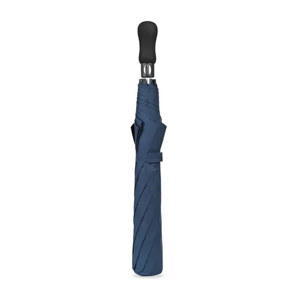 Elements 58" Recycled Auto Open Travel Folding Umbrella