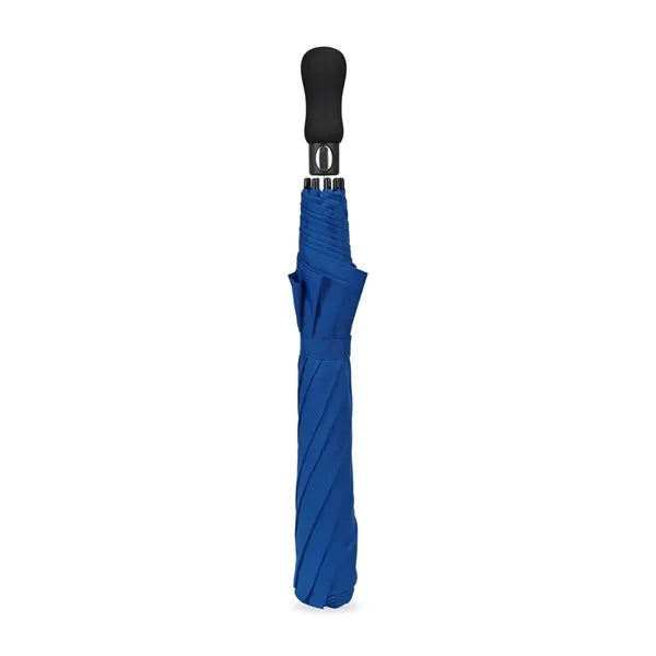 Elements 58" Recycled Auto Open Travel Folding Umbrella