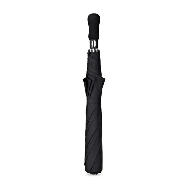 Elements 58" Recycled Auto Open Travel Folding Umbrella