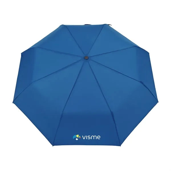 Elements 43" Recycled Manual Folding Umbrella
