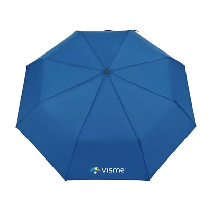 Elements 43" Recycled Manual Folding Umbrella