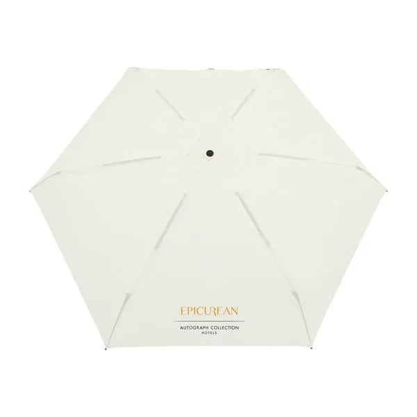 Elements 39" Recycled Manual Mini Folding Umbrella