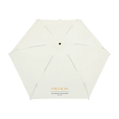 Elements 39" Recycled Manual Mini Folding Umbrella