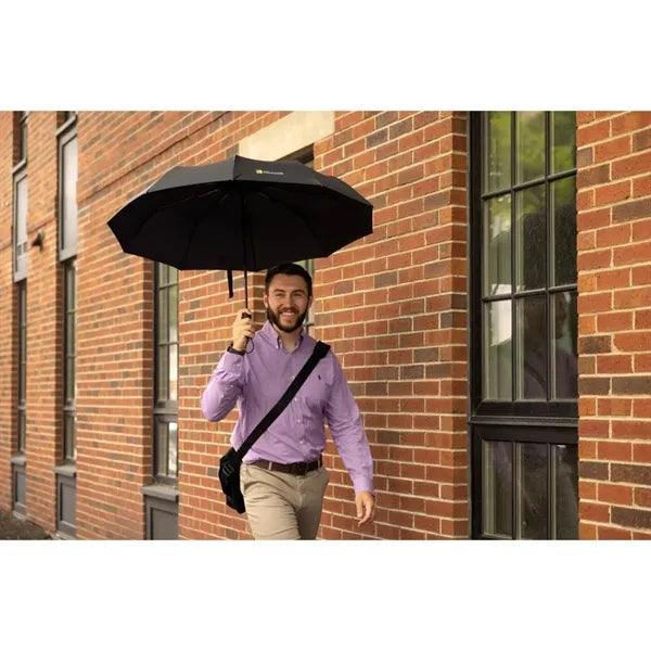 Elements 46" Auto Open & Close Executive Folding Umbrella