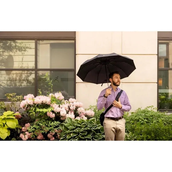 Elements 46" Auto Open & Close Executive Folding Umbrella
